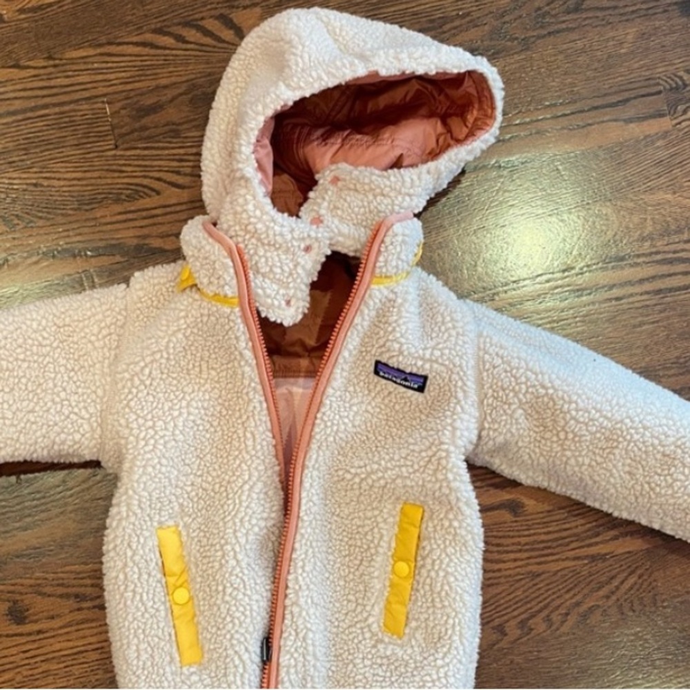 Patagonia coat for 3T and 4T but for your 3T